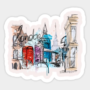 London Souvenir Sticker